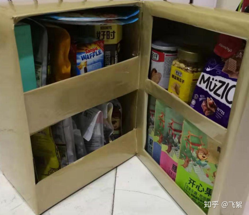 如何手工制作韩国很流行的零食冰箱