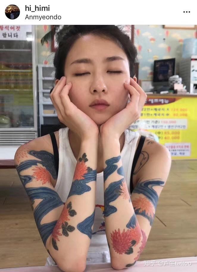 如何看待纹身女孩