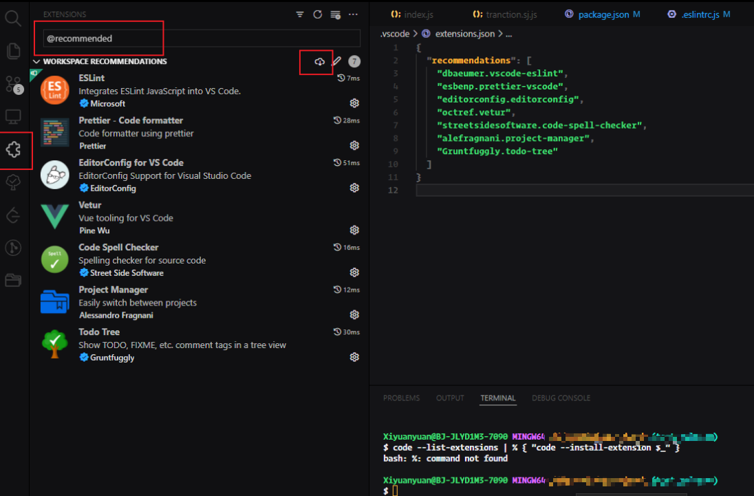  vscode 