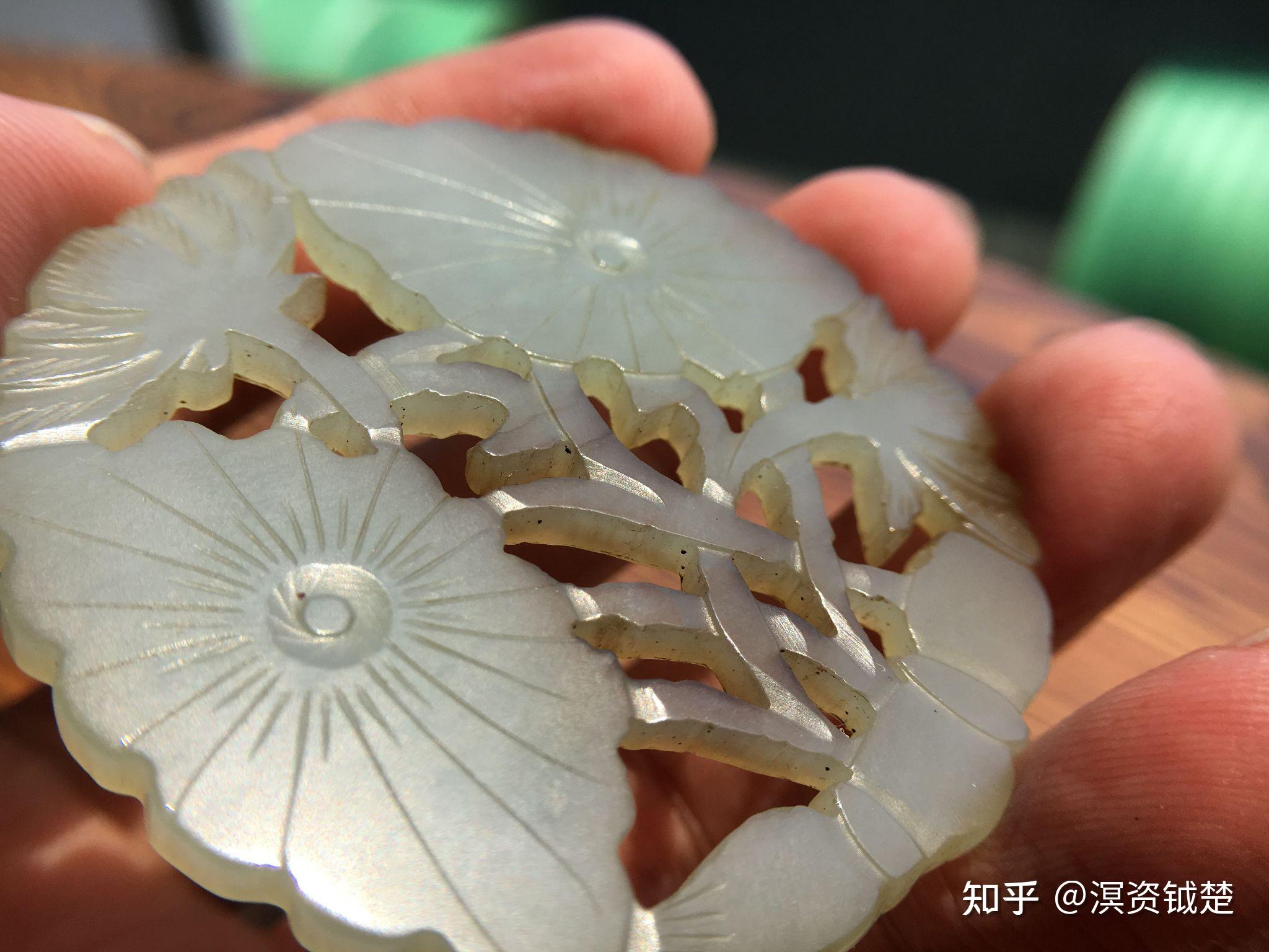 百年好合 开枝散叶(清•荷叶纹饰玉牌) - 知乎