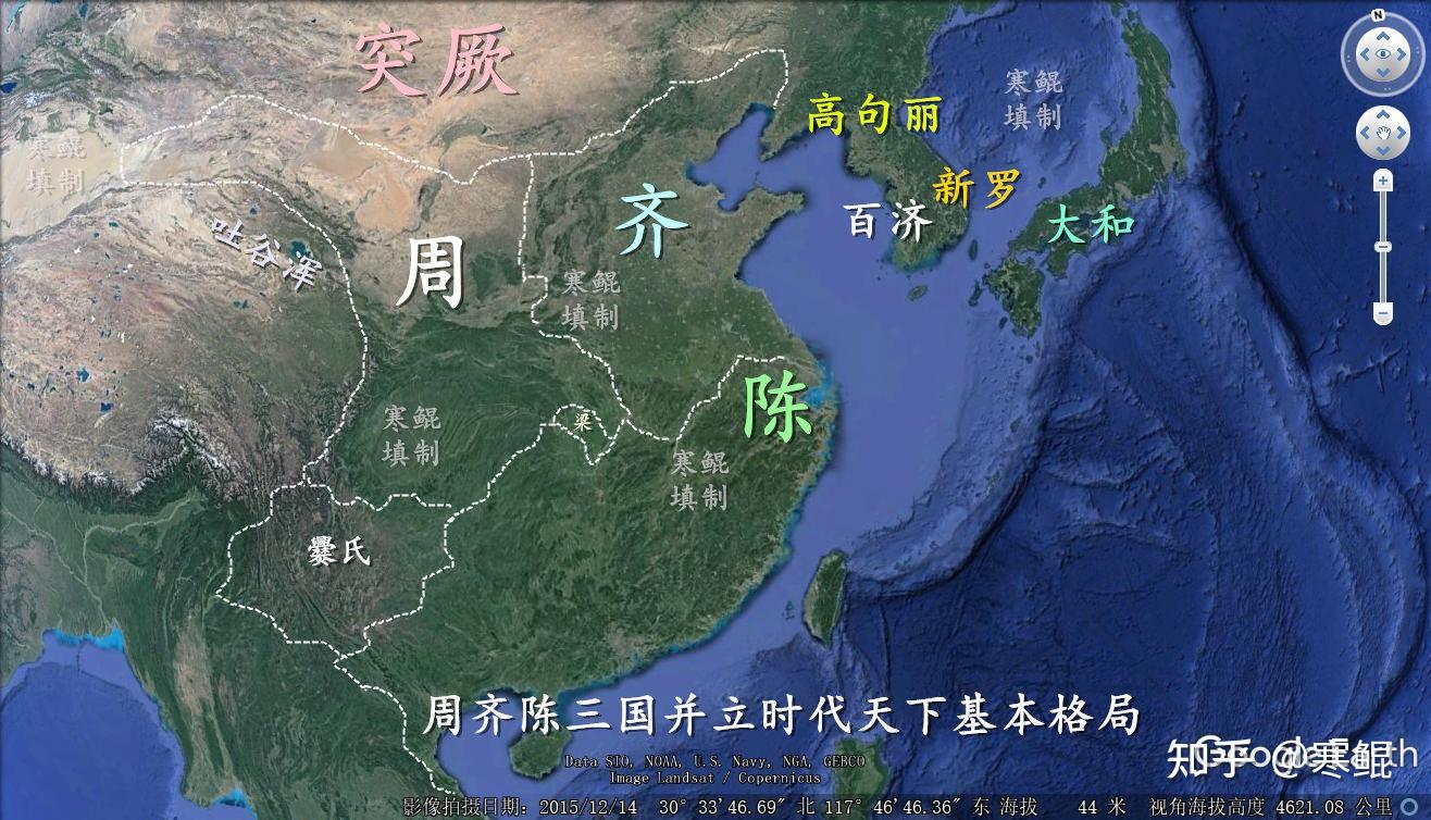 南北朝时陈国为啥联周抗齐