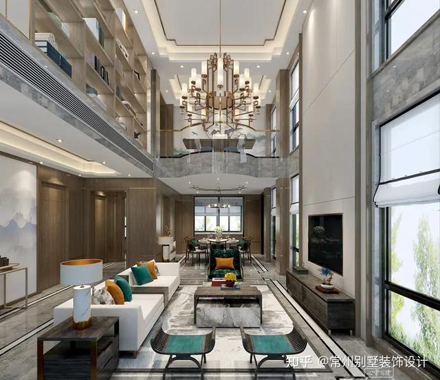 400m²|新中式别墅案例赏析 - 知乎