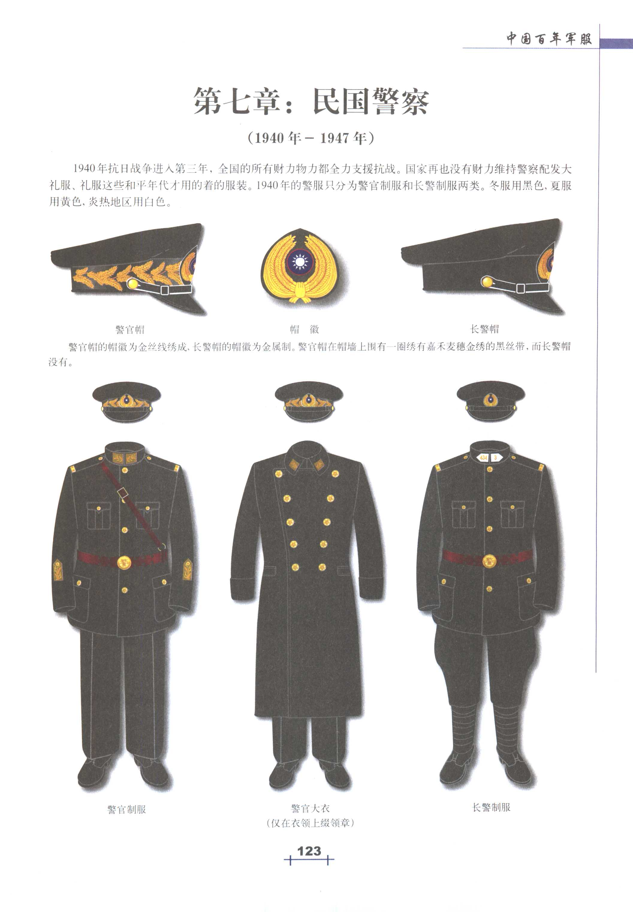 伪满军服