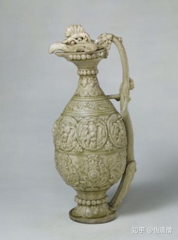 博物馆里的瓷器史”11，唐青釉凤首龙柄壶（故宫博物院藏） - 知乎