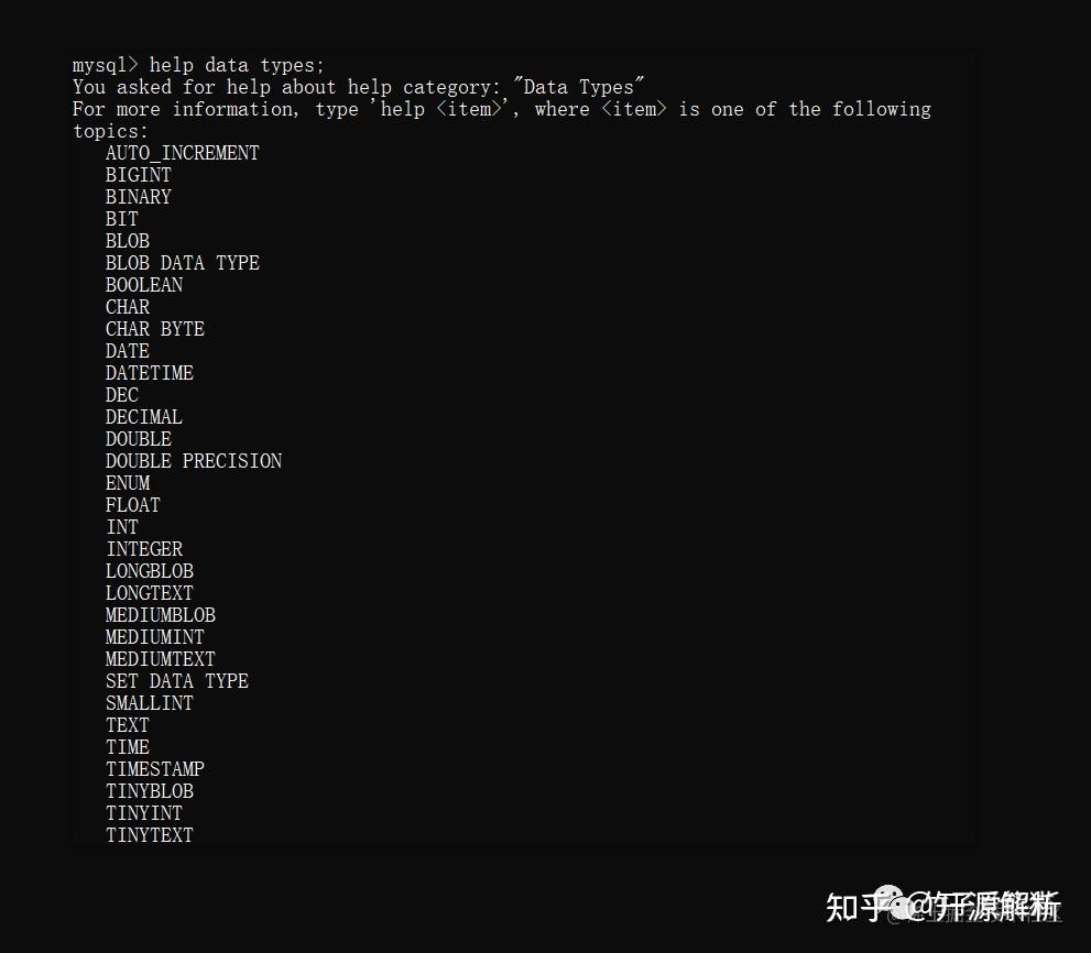 MySQL命令大全:以后再也不用担心忘记SQL该怎么写啦~ - 知乎