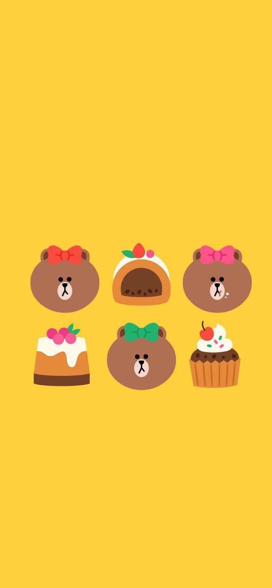 有没有好看的白色布朗熊壁纸? - 知乎