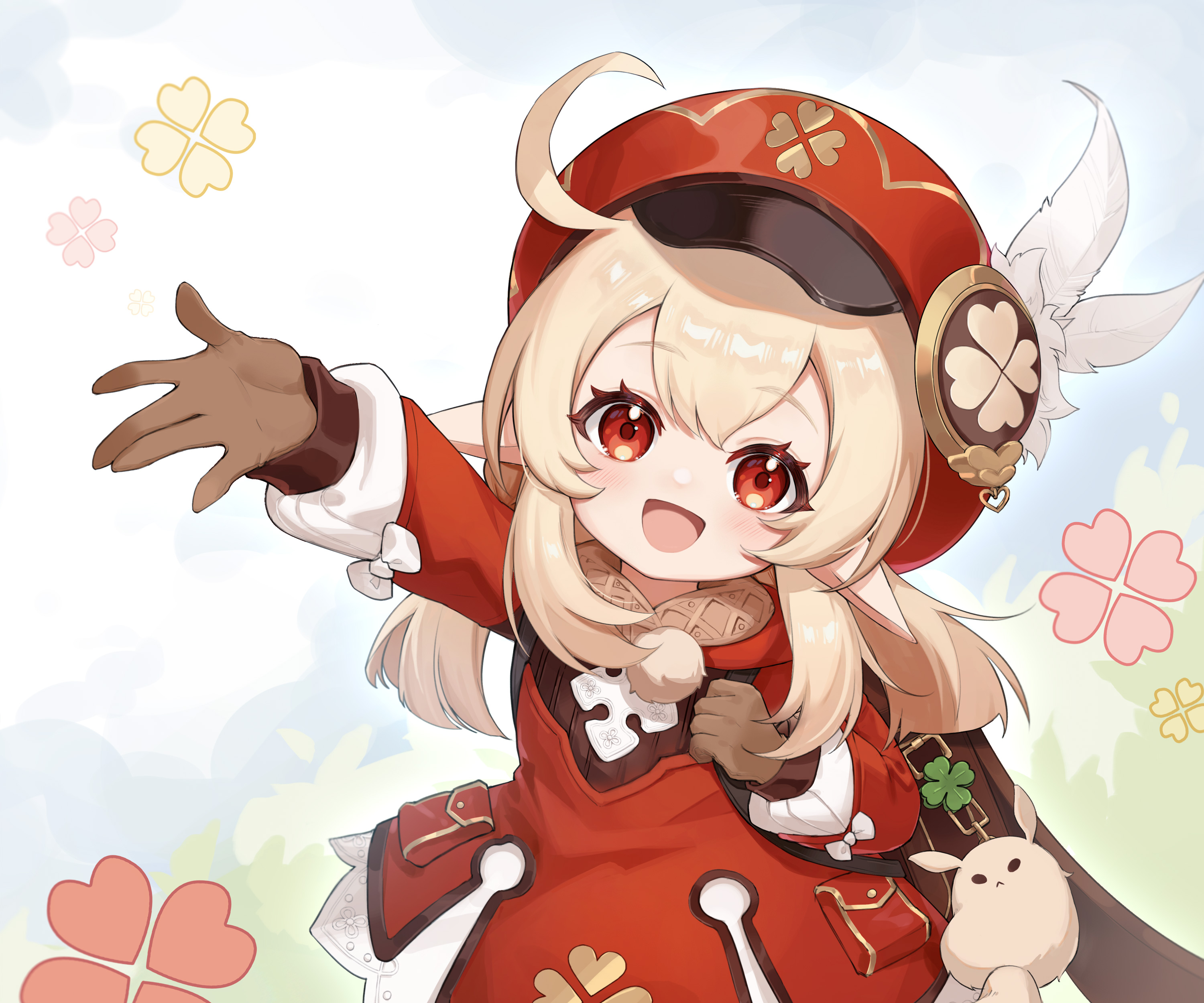 大家有没有原神可莉高清电脑壁纸或者手机壁纸