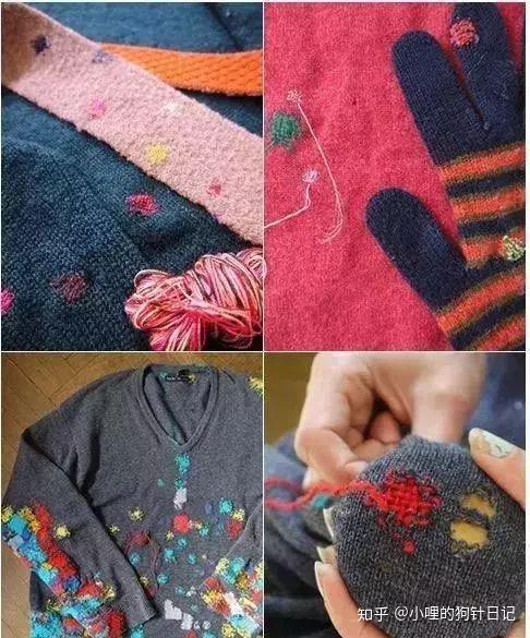 高巧衣物缝补术,旧衣瞬间变艺术品(附教程) - 知乎
