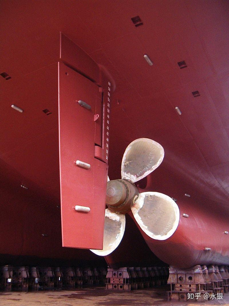 船舶舵叶与舵杆安装图图片
