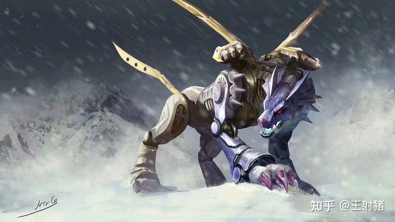 如何评价《数码宝贝》系列里的钢铁加鲁鲁兽? - 知乎