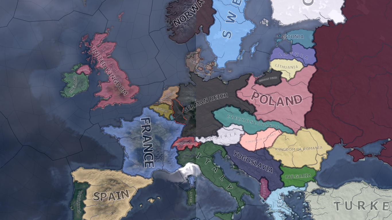 钢铁雄心4有没有什么地图界面美化mod