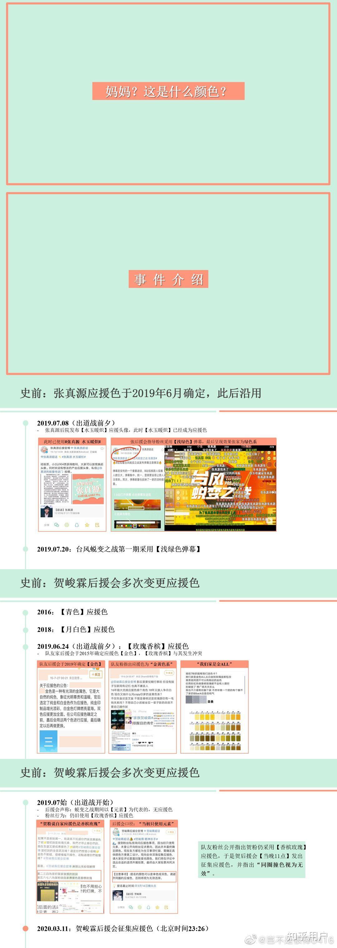 张真源应援色和贺峻霖应援色事件该如何看待