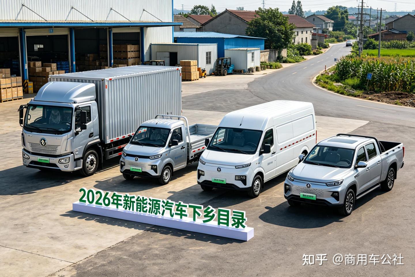 这42款商用车,才是今年汽车下乡的主角!