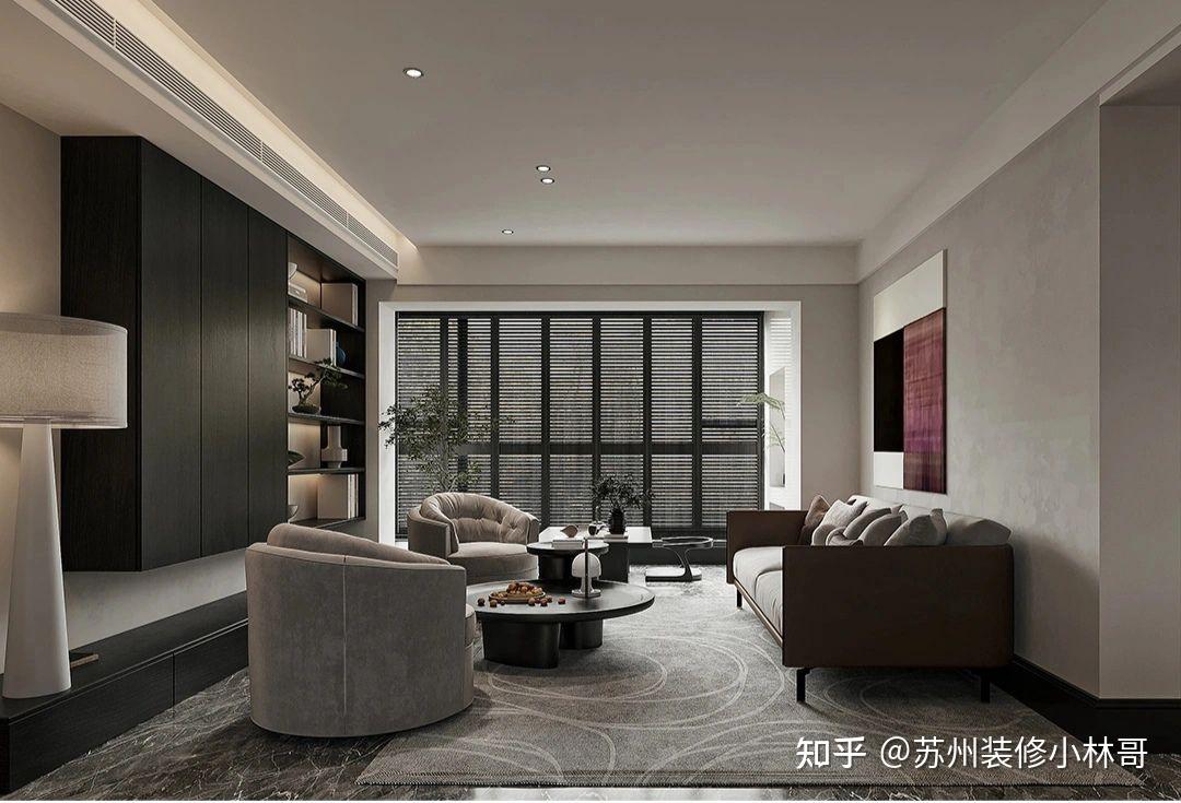 【苏州装修】精装房改造|以质感定义家的温度(附户型) - 知乎