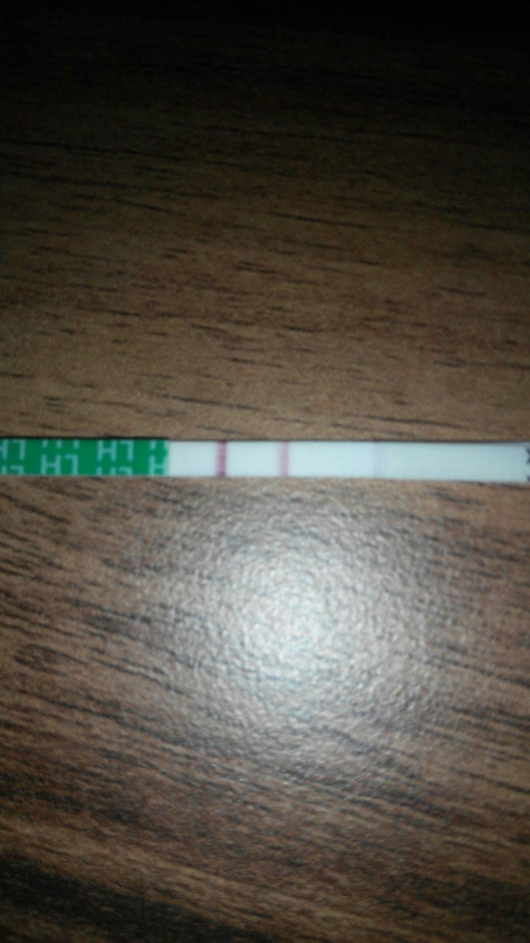 有没有小姐姐有怀孕试纸检测两道杠的图