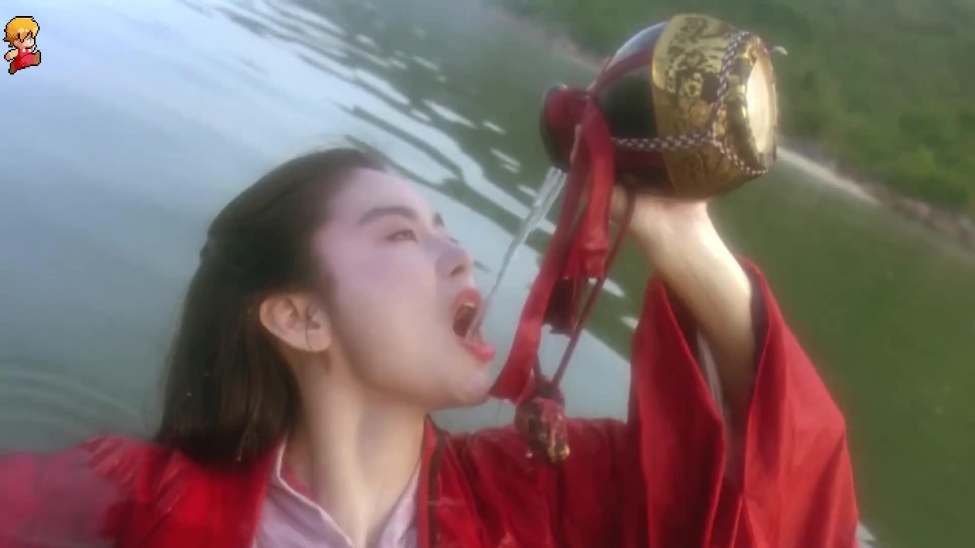 港片最精彩的片段之一林青霞喝酒