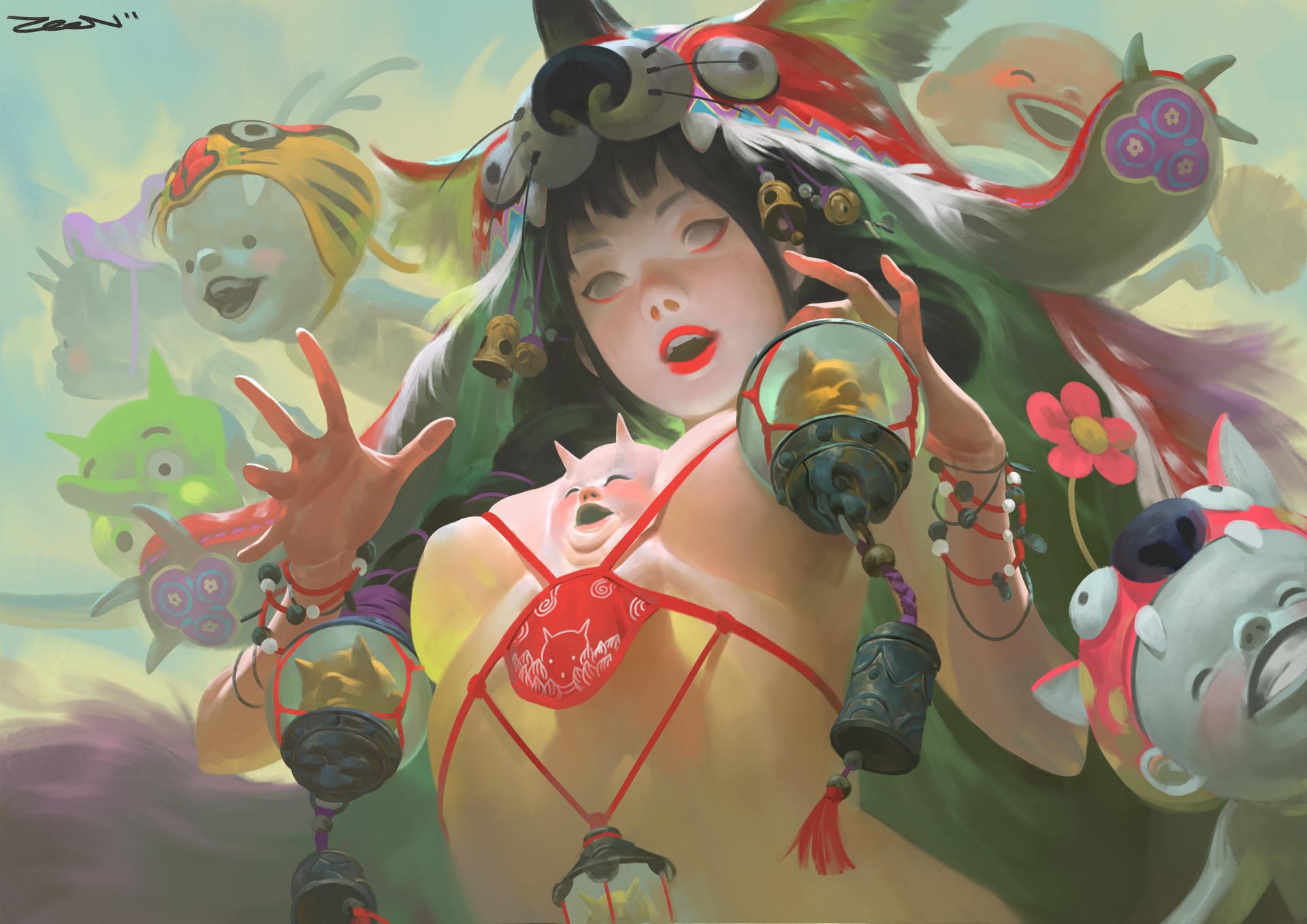 有哪些画风令你惊艳的插图绘师吗? - 知乎