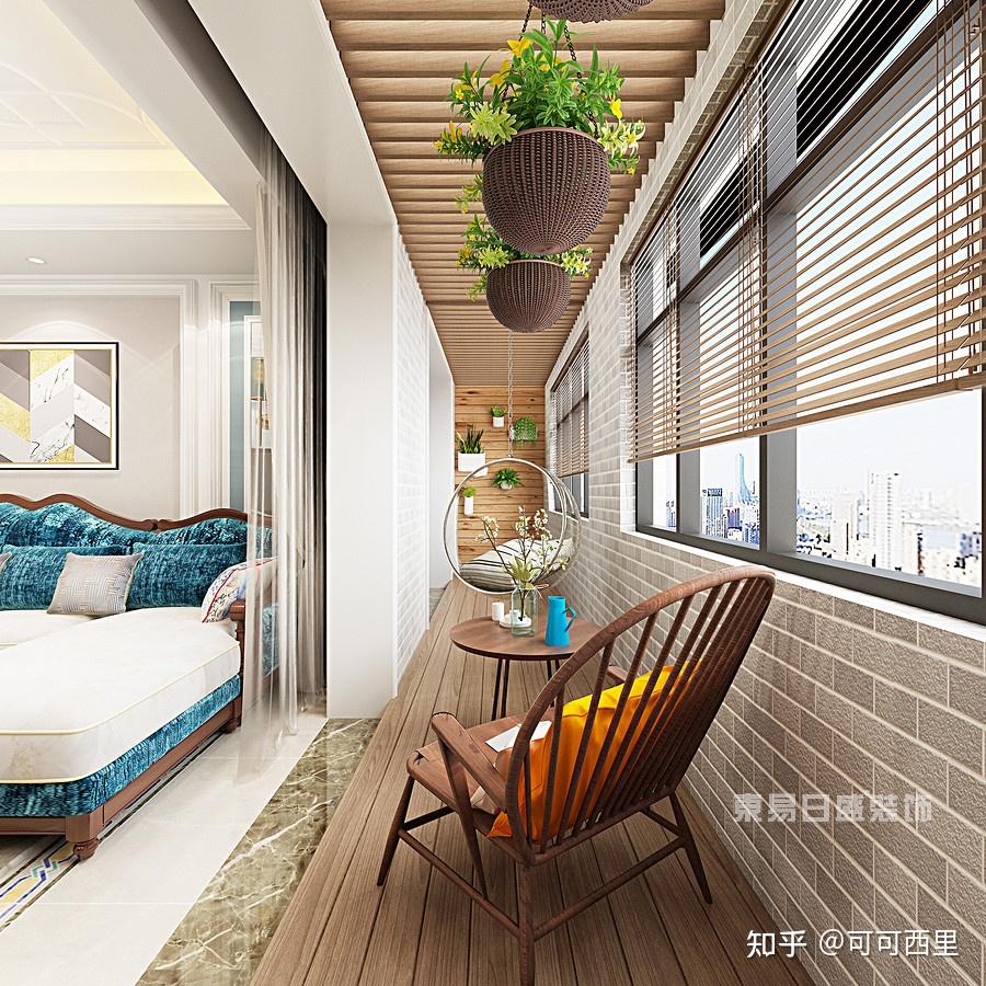 室内装修阳台要不要做隔断处理?有钱人都用这种设计代替 - 知乎