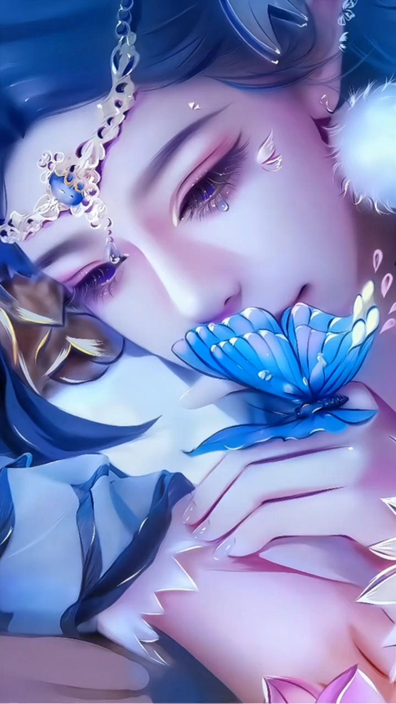 可以分享一下国漫女神游戏cg美女的高清壁纸吗