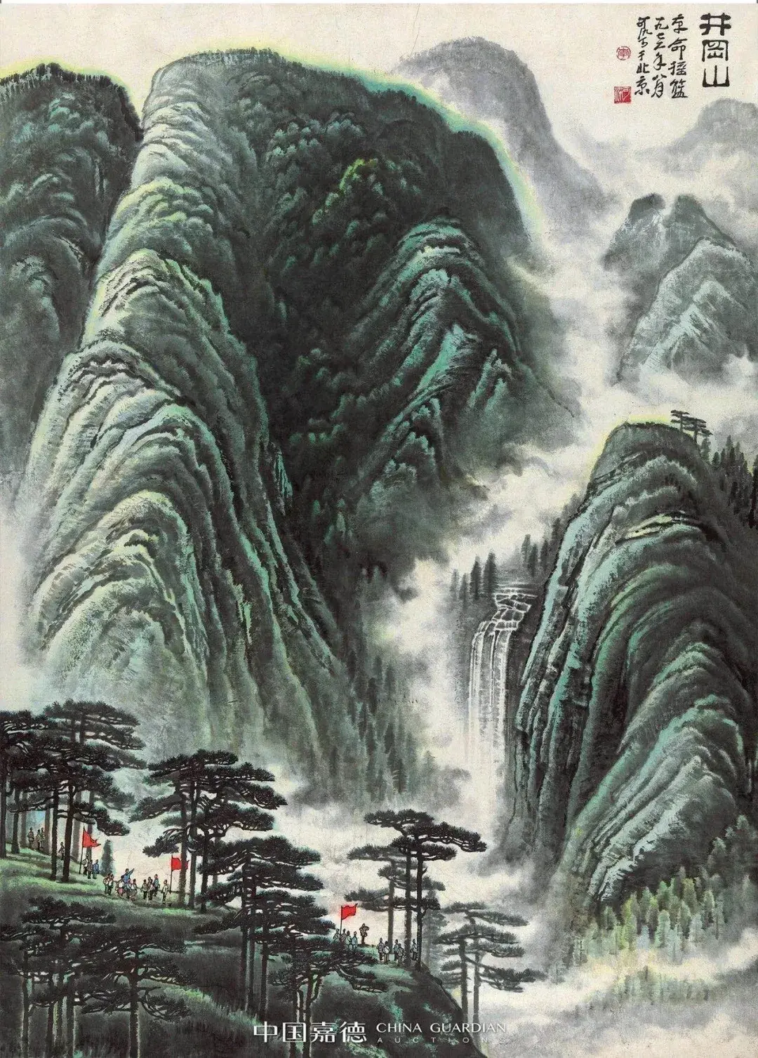 为祖国山河立传| 李可染红色经典赏析- 知乎