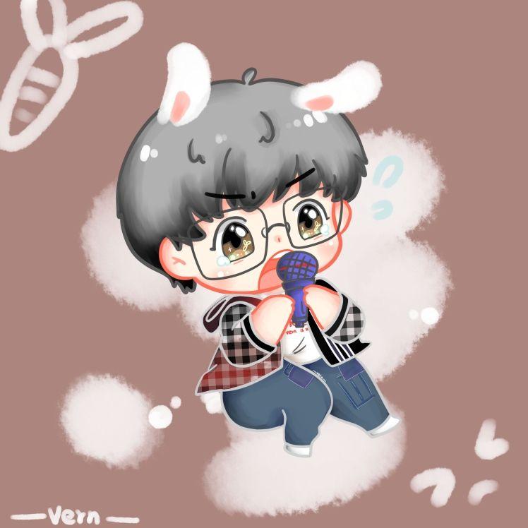 大家有没有许嵩卡通图呀适合做壁纸头像的那种