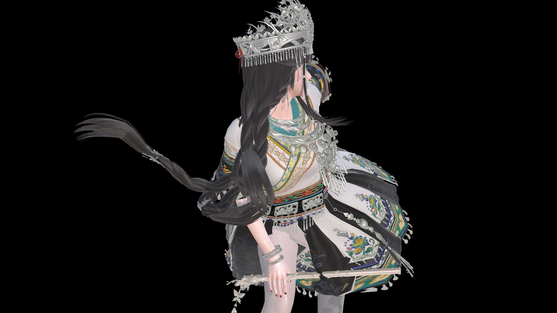 酷闪耀暖暖 苗疆少女