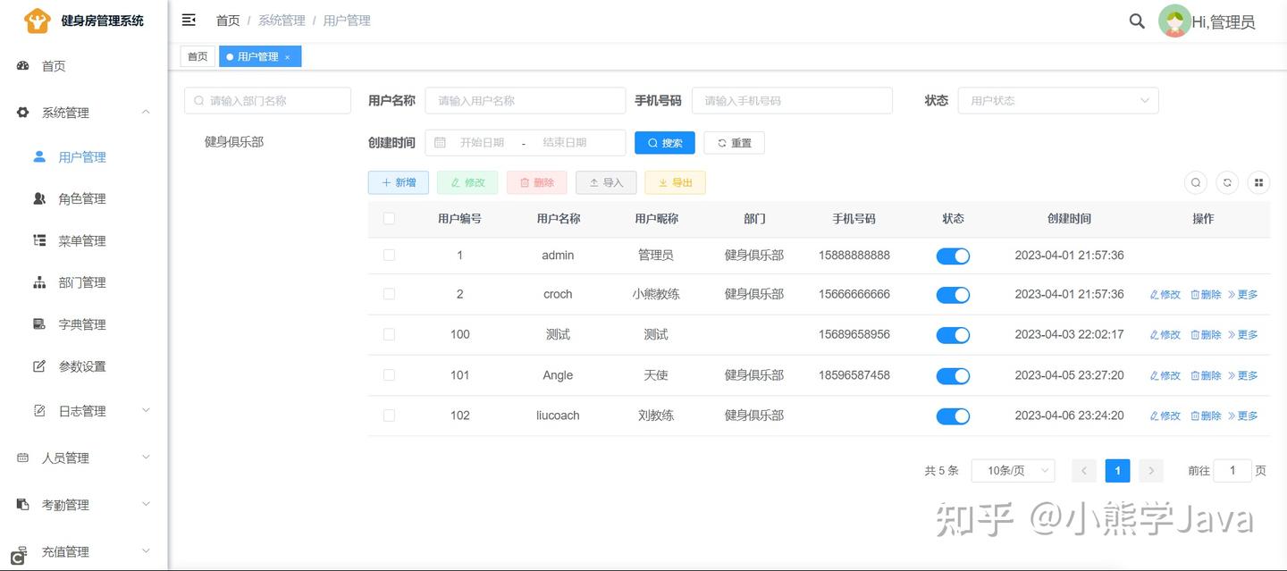 基于Spring Boot+ Vue的健身房管理系统 - 知乎