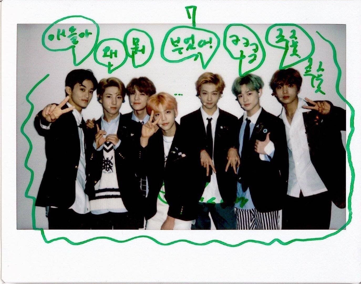 nct粉丝在吗可以给我一些wegoup的电脑壁纸吗