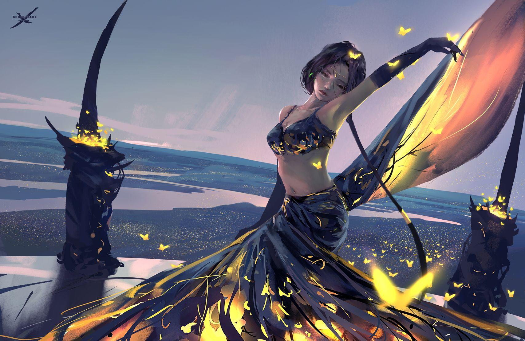 怎样获得wlop的动态壁纸赞助可以吗还是只有高清壁纸