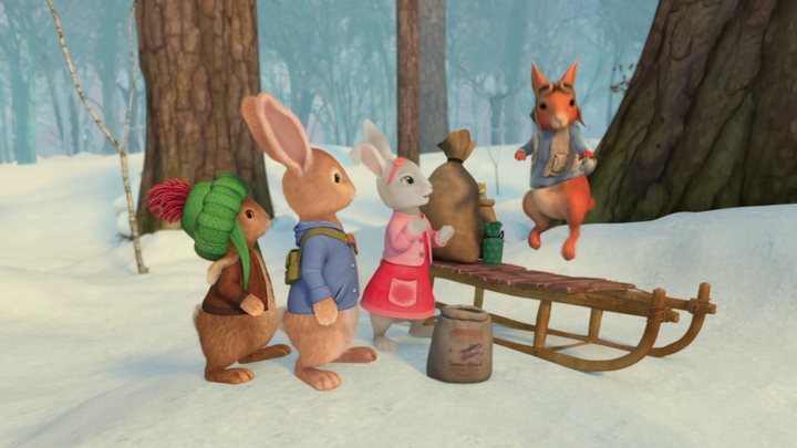 法语动画《比得兔》中法语对话不难,适合孩子法语启蒙!