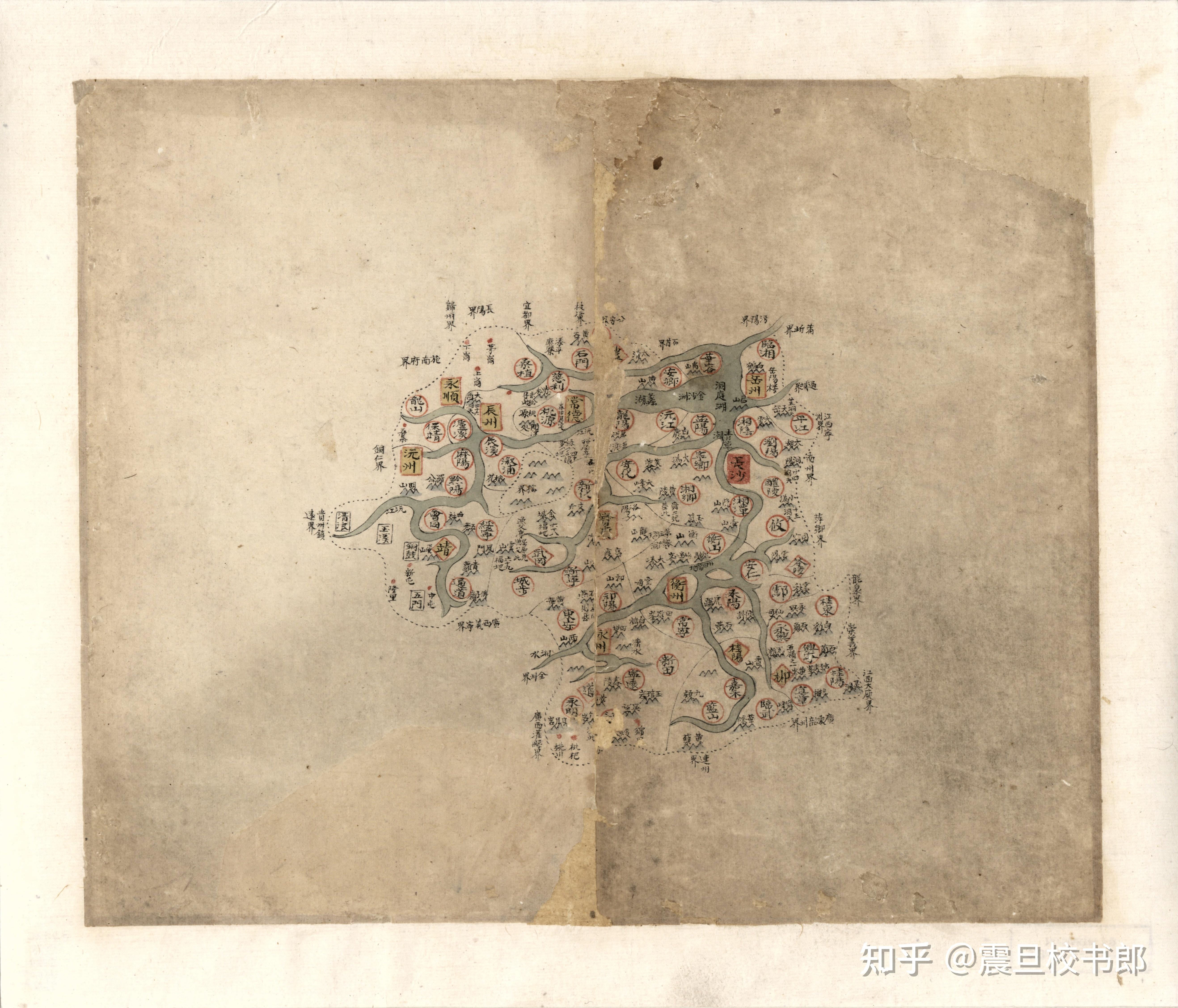 古地图之清代分省舆图 - 知乎