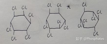 六氯環己烷為什麼是8種同分異構體而不是12種
