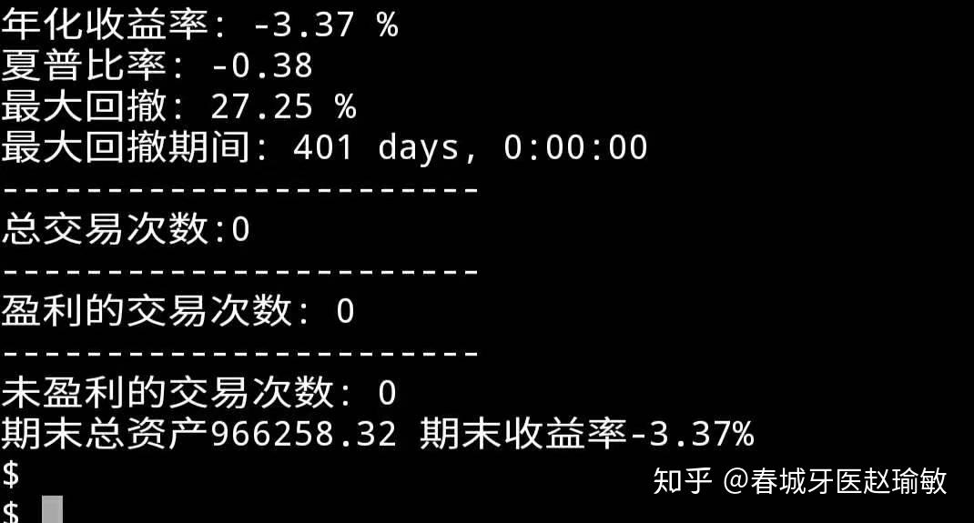量化投资学习笔记01——初识Pyalgotrade量化交易回测框架 - 知乎
