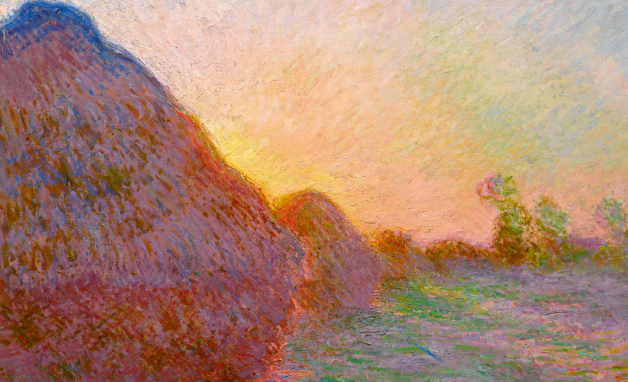如何画一张亮色调油画风景