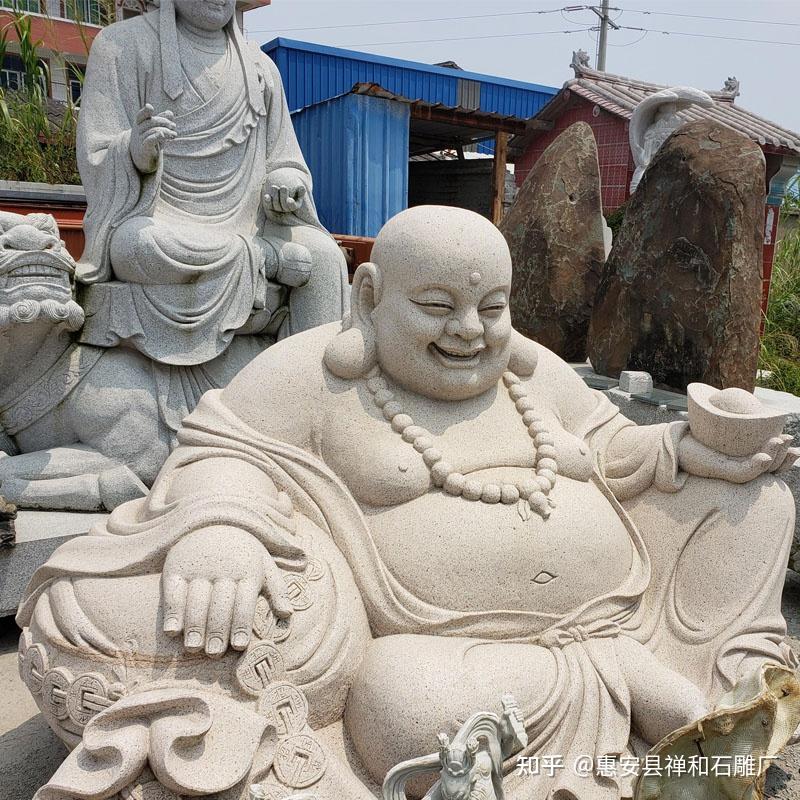 石雕弥勒佛有哪些常见的造型和样式? - 知乎