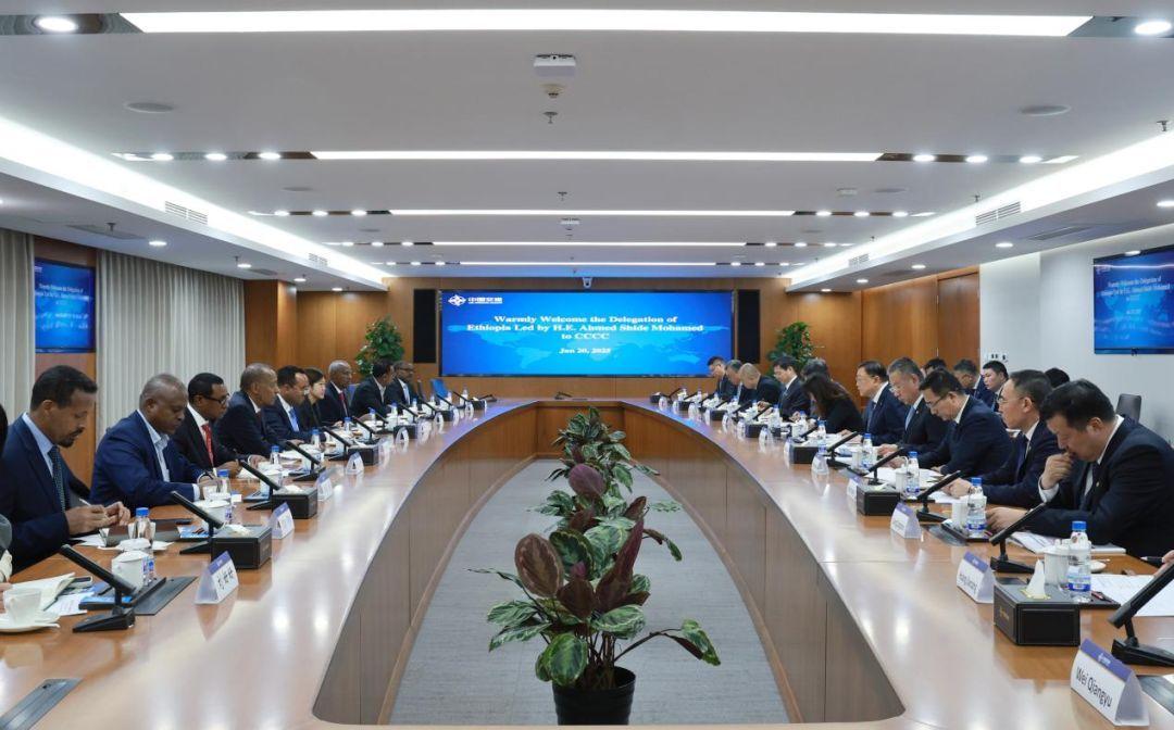 中交集团主要领导会见埃塞俄比亚财政部部长希德 - 知乎