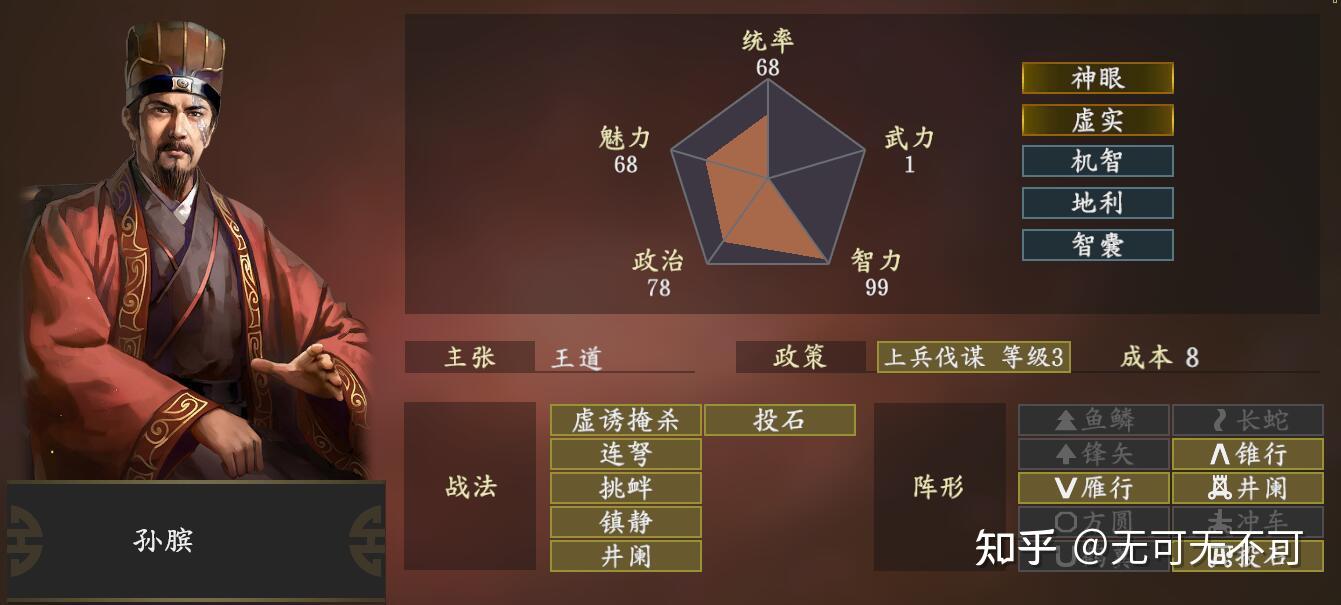 三国志14PK版古武将盘点 - 知乎