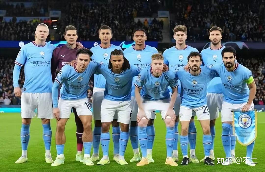 22-23 赛季英超曼城 3:0 西汉姆联,联赛九连胜登顶,哈兰德 35 球破