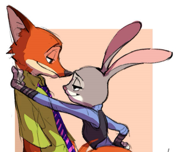 请问各位大佬有朱迪兔和尼克狐的情头吗