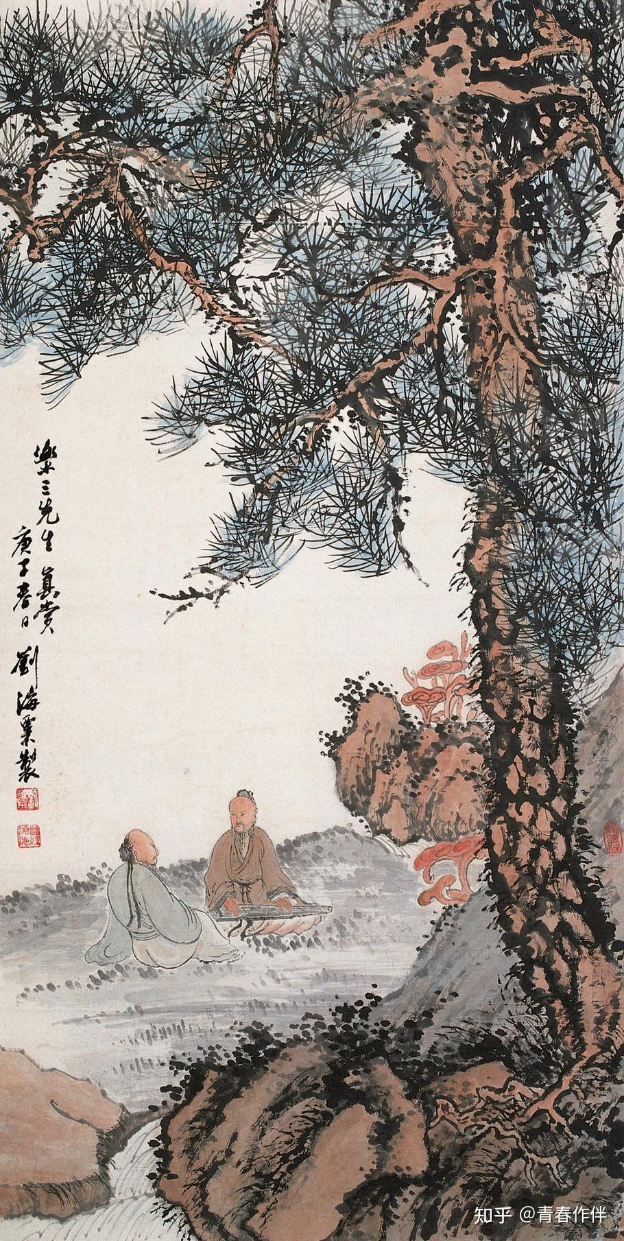 刘海粟的国画山水，酣畅淋漓！ - 知乎
