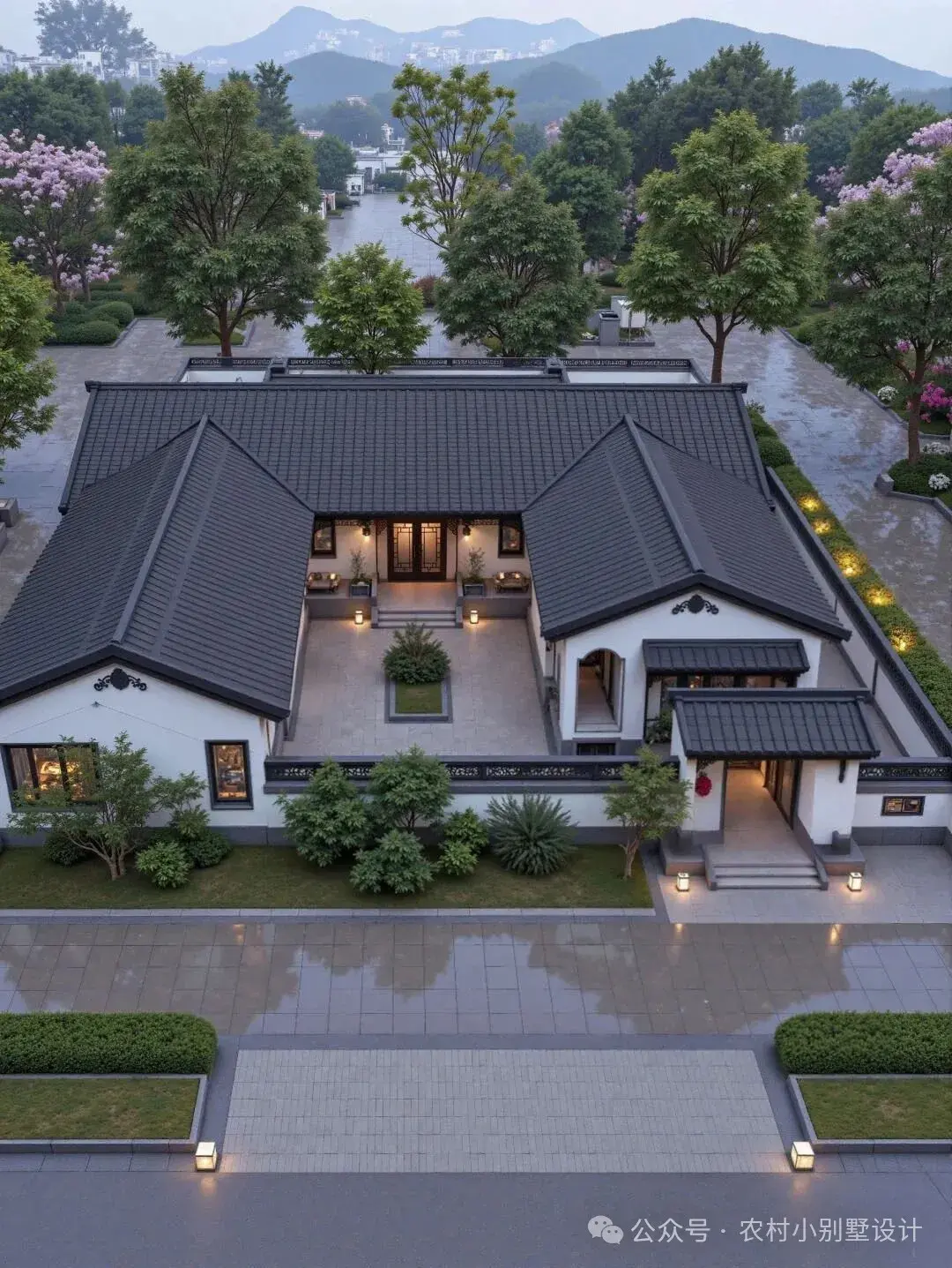 20套三合院一层设计;2026回家养老度假首选新中式自建房 - 知乎