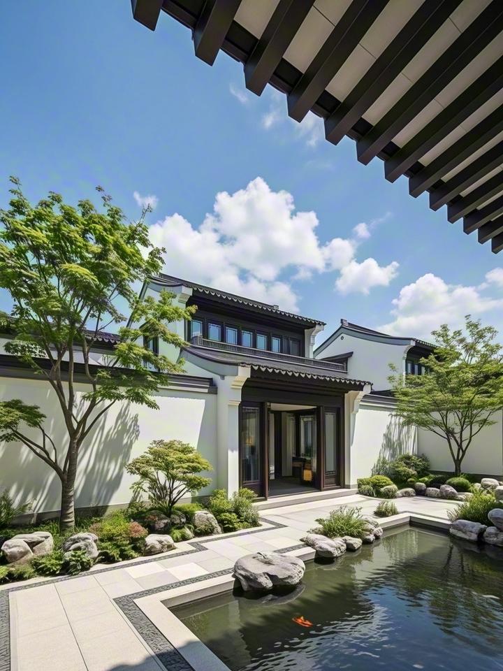 新中式庭院:在方寸间,邂逅东方诗意的栖居 - 知乎