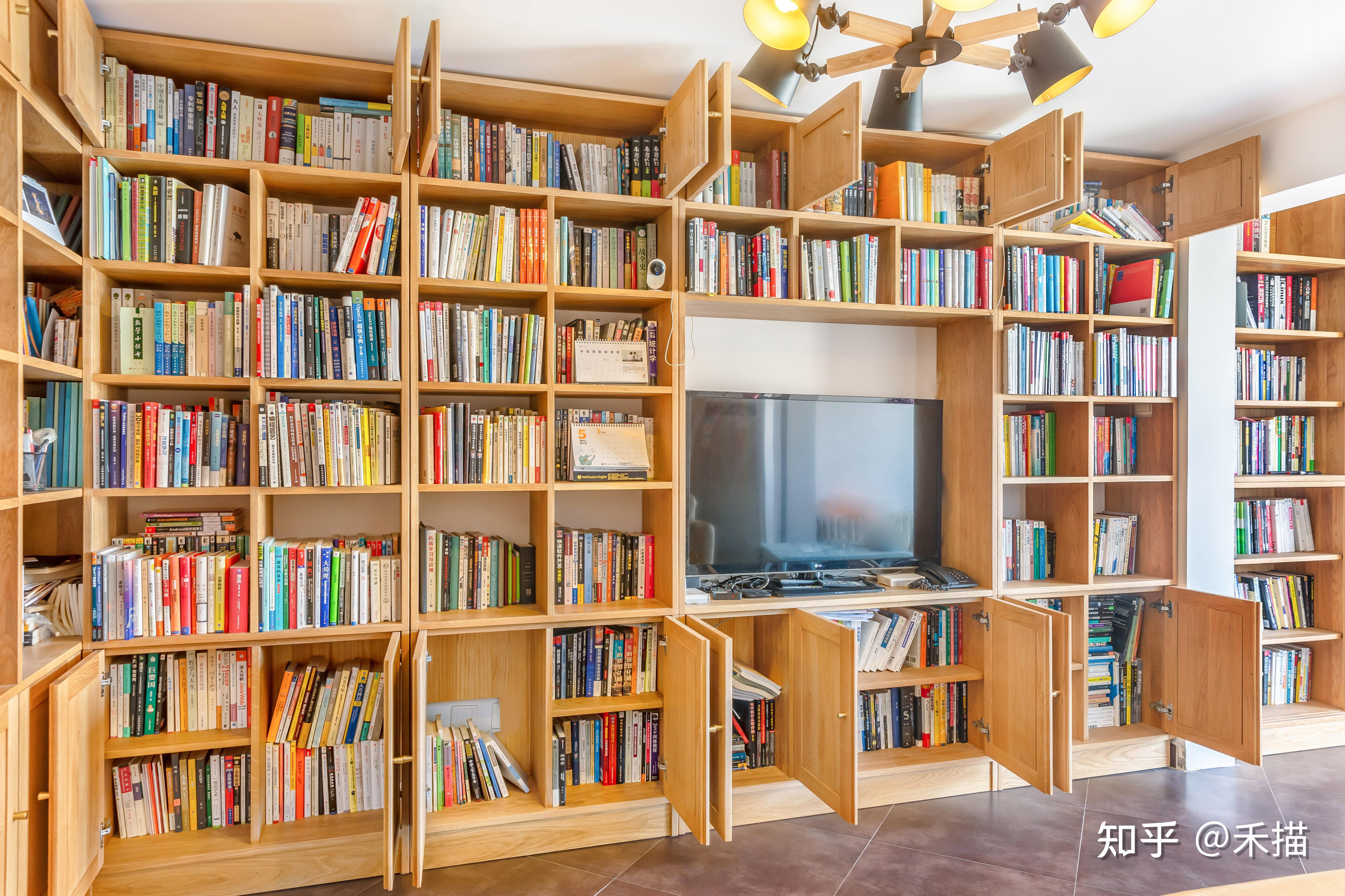 家里想弄一面书柜墙,有哪些建议? 