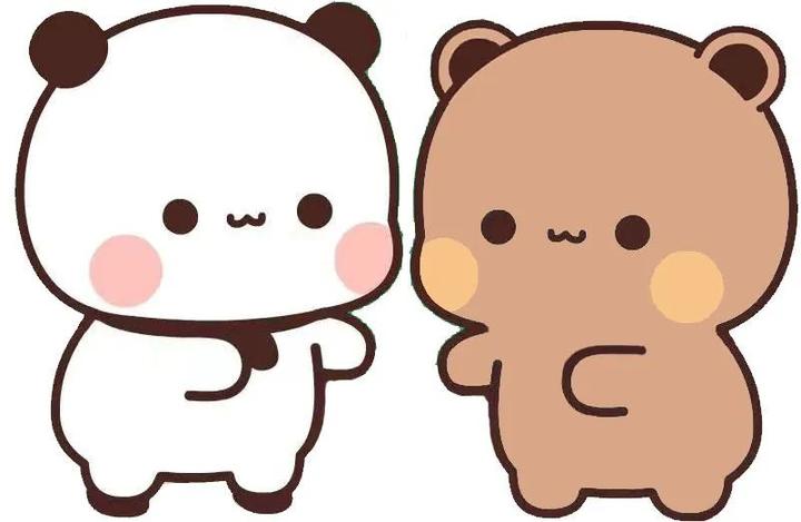 一二布布憨憨小熊猫表情包来鼓掌