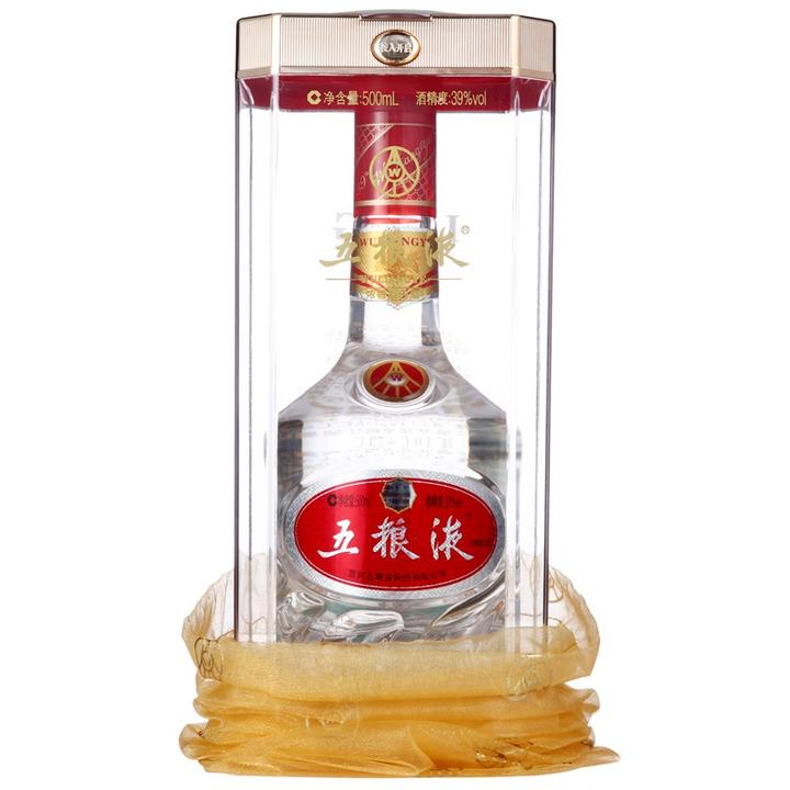 中国酒五粮液白酒500ml 39% 2本-