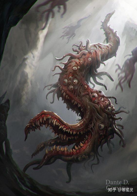 有没有什么特别帅的克苏鲁图片? - 知乎