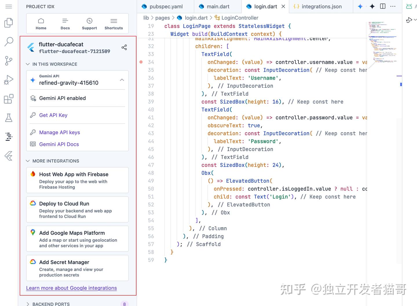 使用 Google IDX Gemini 平台开发高效 Flutter 应用 - 知乎