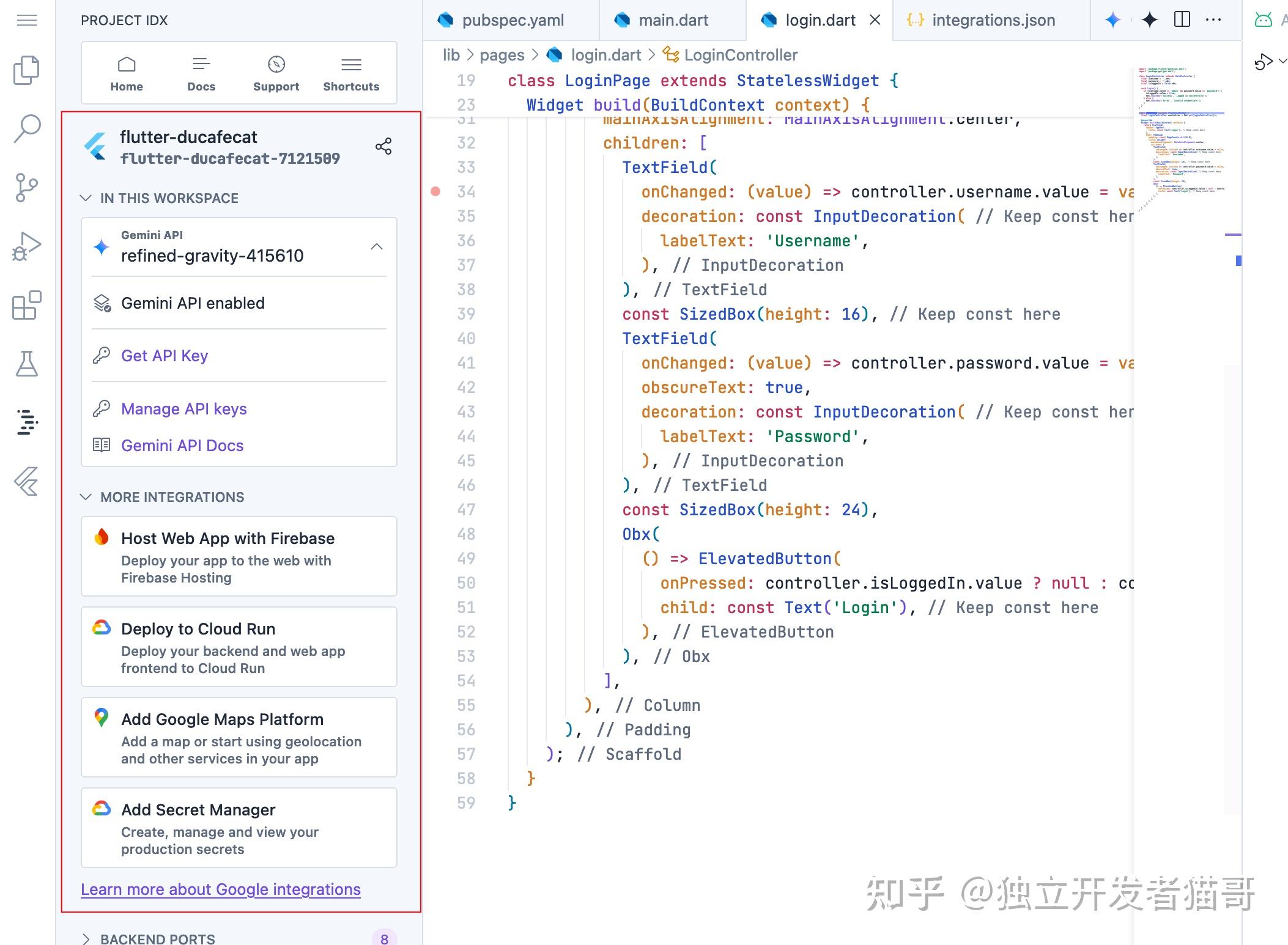 使用 Google IDX Gemini 平台开发高效 Flutter 应用 - 知乎