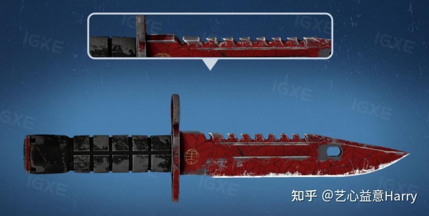 CSGO M9刺刀皮肤 致命紫罗兰(略磨)、黑色层压板(战痕)、深红之网(久经或战痕)怎么选择? - 知乎