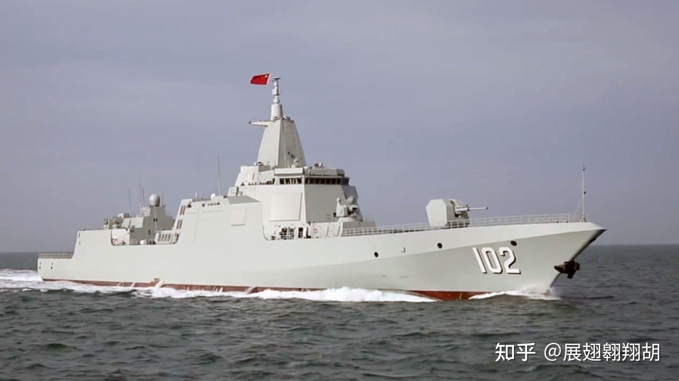 最新一艘055型驅逐艦亮相中國海軍已有4艘萬噸大驅露面還有哪些信息